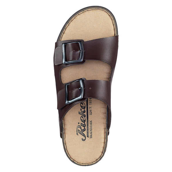 Rieker Men's Slip On Foot-Bed Sandal