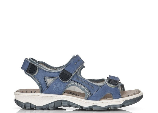 Rieker Ladies Walking Sandal Adjustable Straps