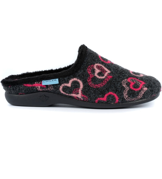 Lunar Ladies Honey Backless Slipper