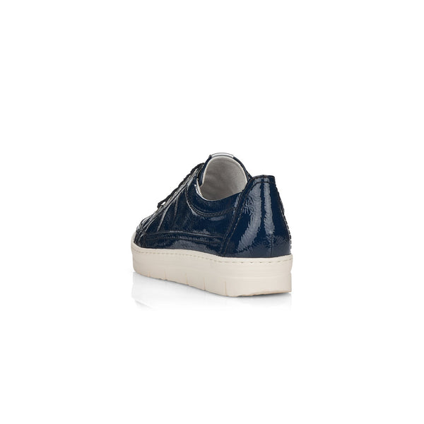 Remonte Ladies Lace Up Casual Navy
