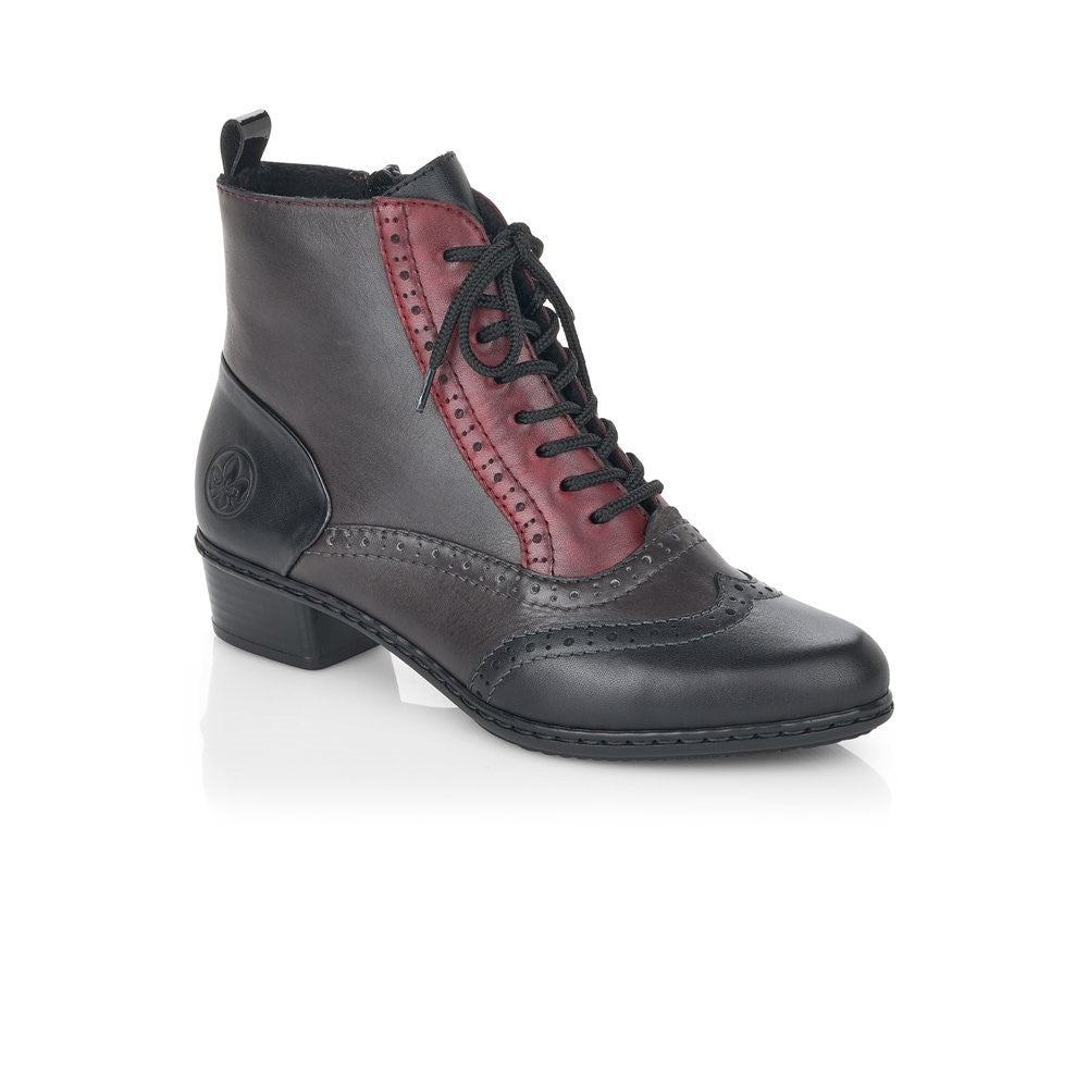 Rieker Ladies Lace Up ankle Boot