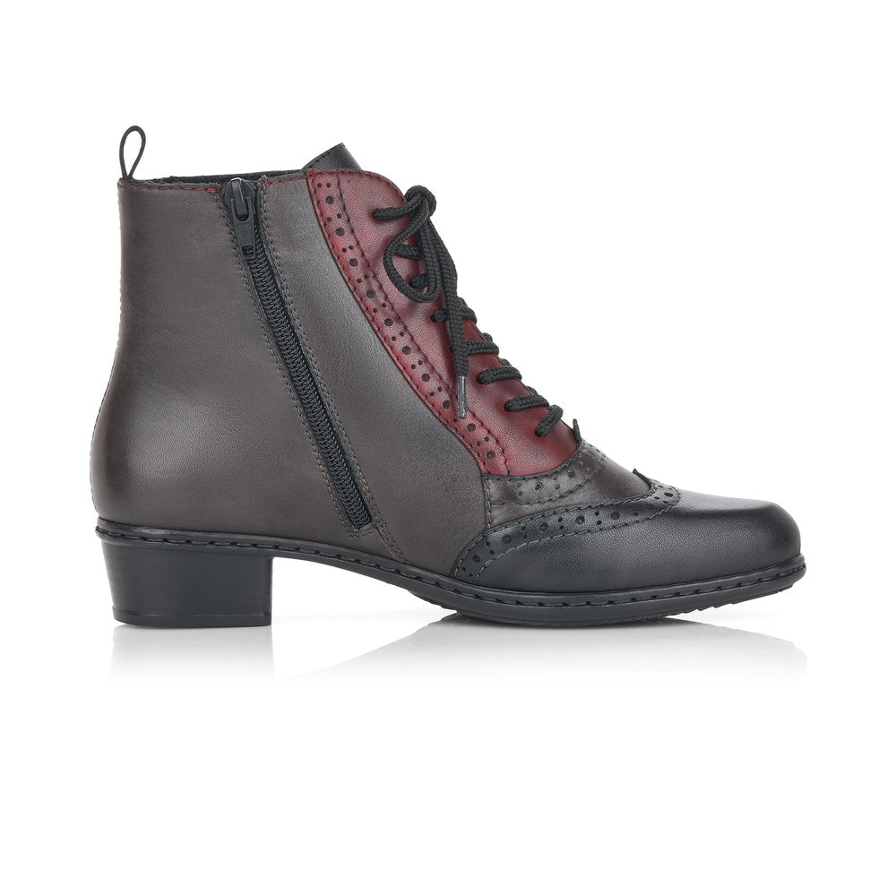 Rieker Ladies Lace Up ankle Boot
