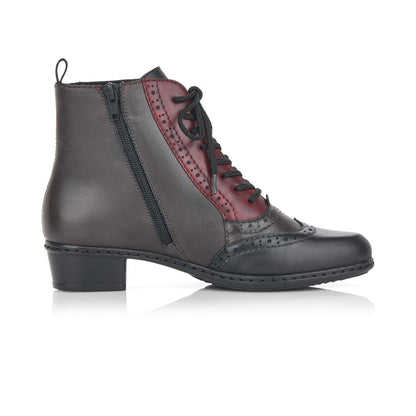 Rieker Ladies Lace Up ankle Boot