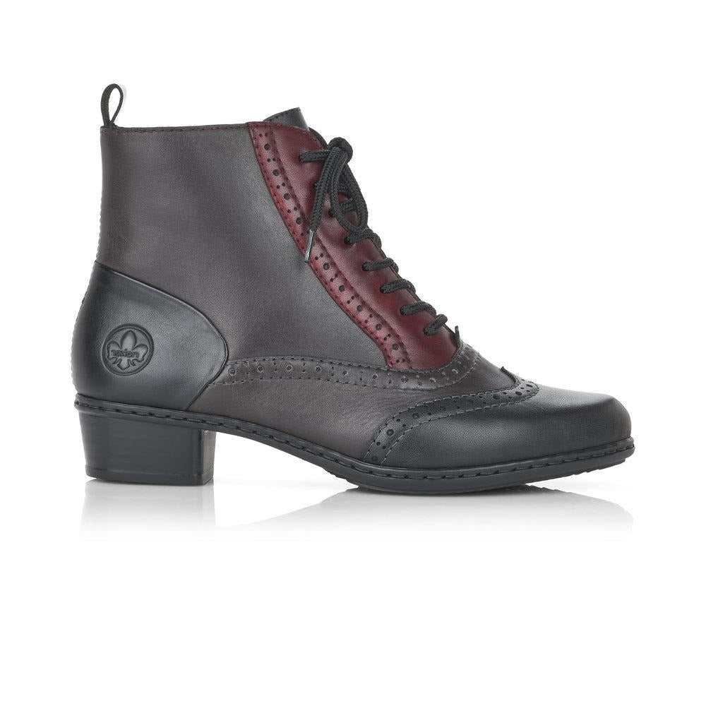 Rieker Ladies Lace Up ankle Boot