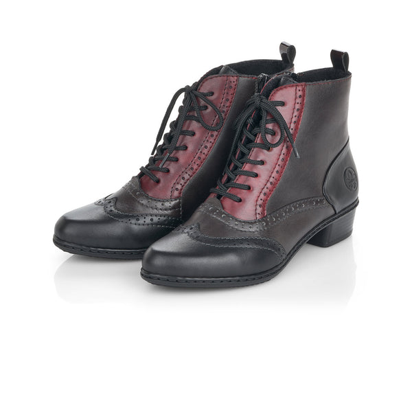 Rieker Ladies Lace Up ankle Boot